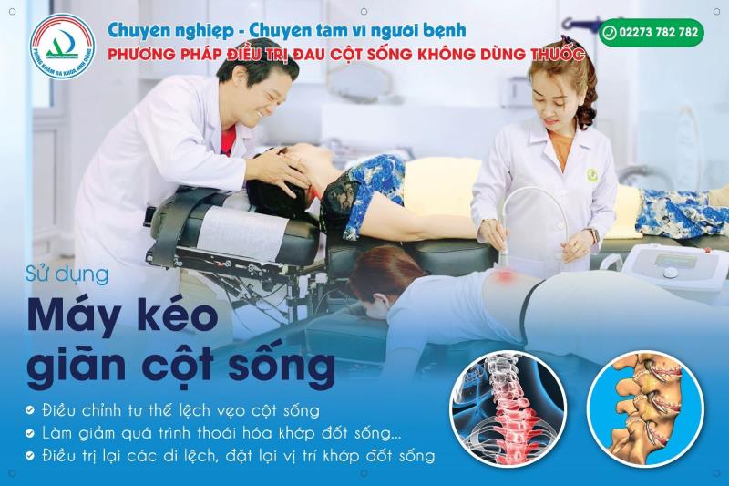 ỨNG DỤNG KÉO GIÃN CỘT SỐNG BẰNG MÁY HIỆN ĐẠI